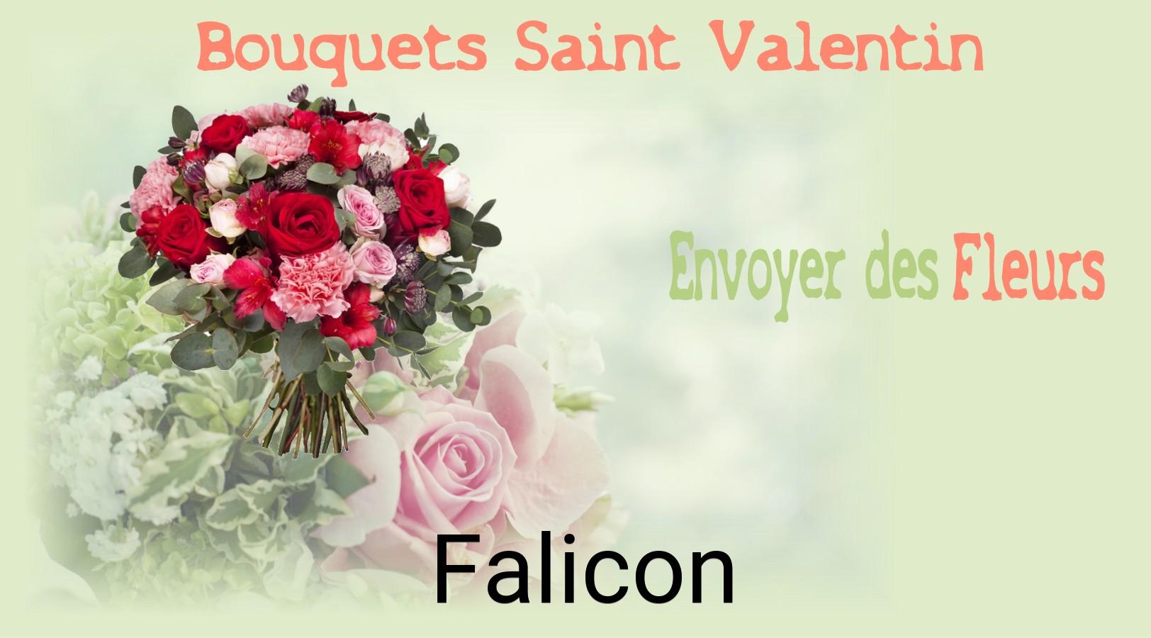 Roses de Saint-Valentin livrées à Falicon